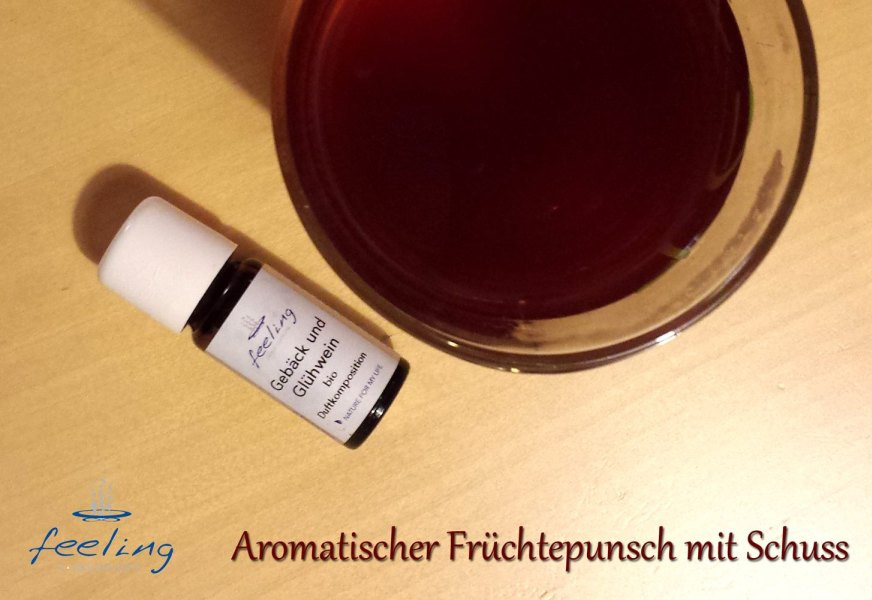 Aromatischer Früchte-Punsch mit Schuss