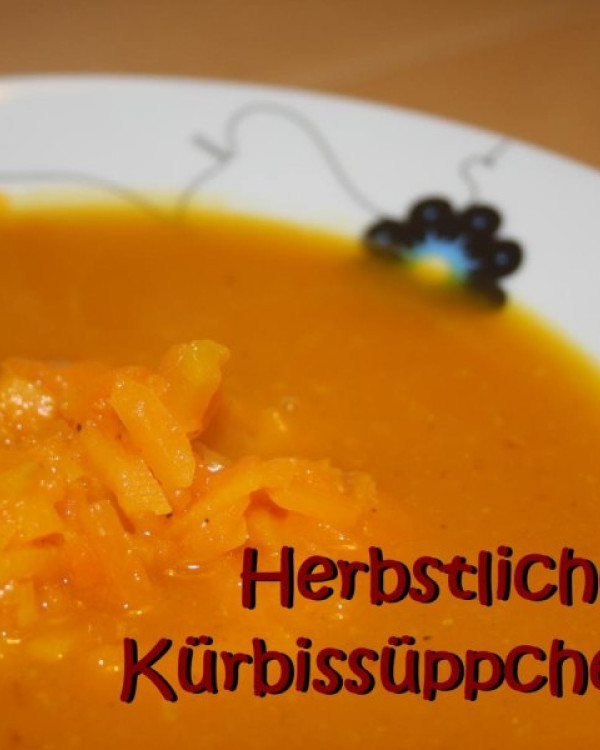 Herbstliche Kürbissuppe