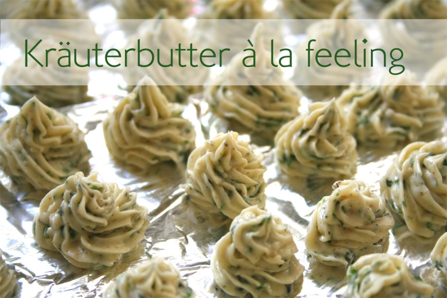Kräuterbutter mit ätherischen Ölen