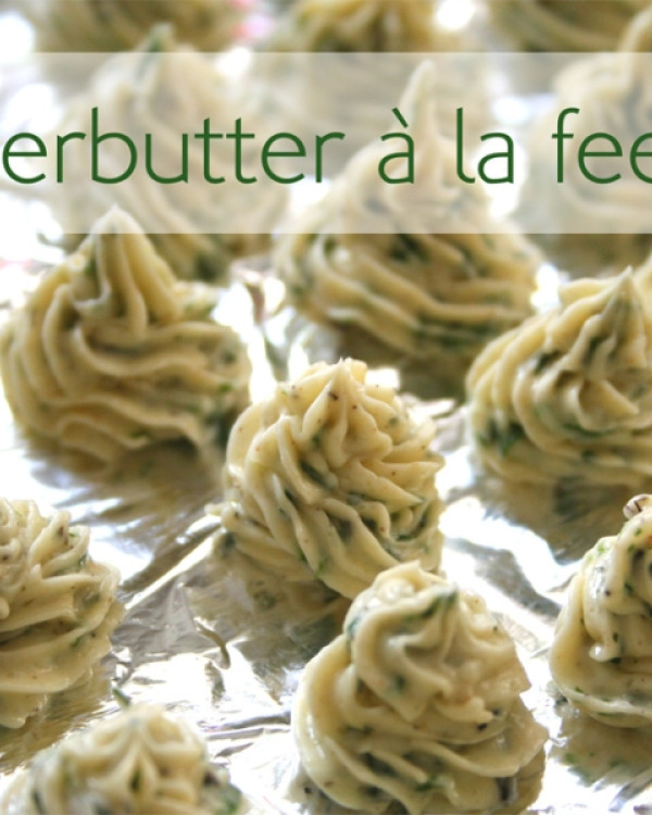 Kräuterbutter mit ätherischen Ölen
