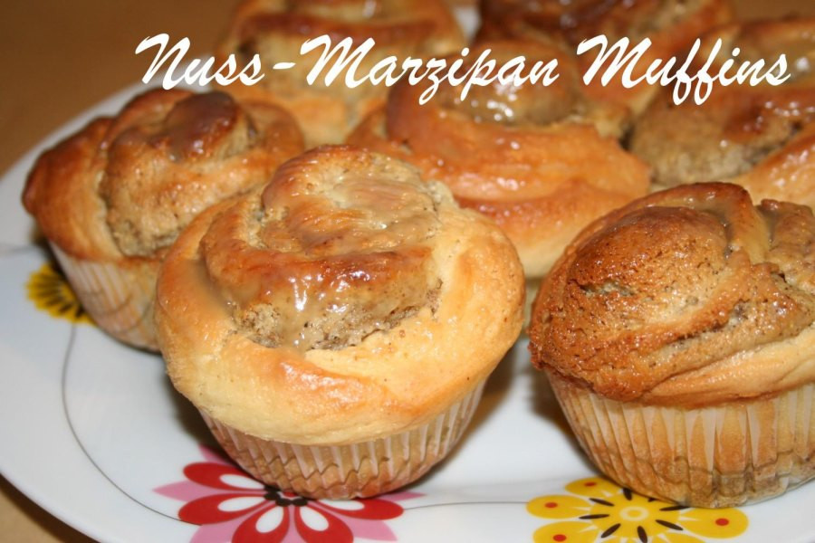 Nuss-Marzipan Muffins