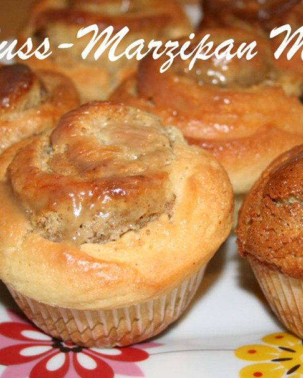Nuss-Marzipan Muffins