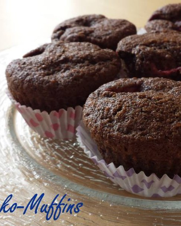Schoko-Kirsch-Muffins